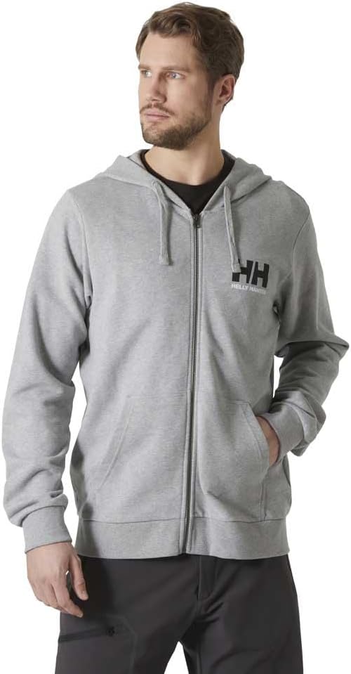 

Толстовка Helly-Hansen мужская Hh Logo Full Zip Hoodie 2.0 Helly Hansen, 949 Grey Melange