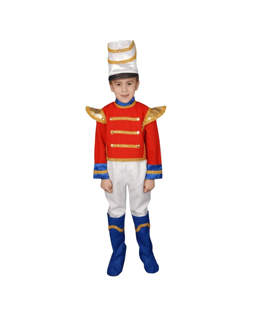 Детский костюм солдатика Dress Up America, красный
