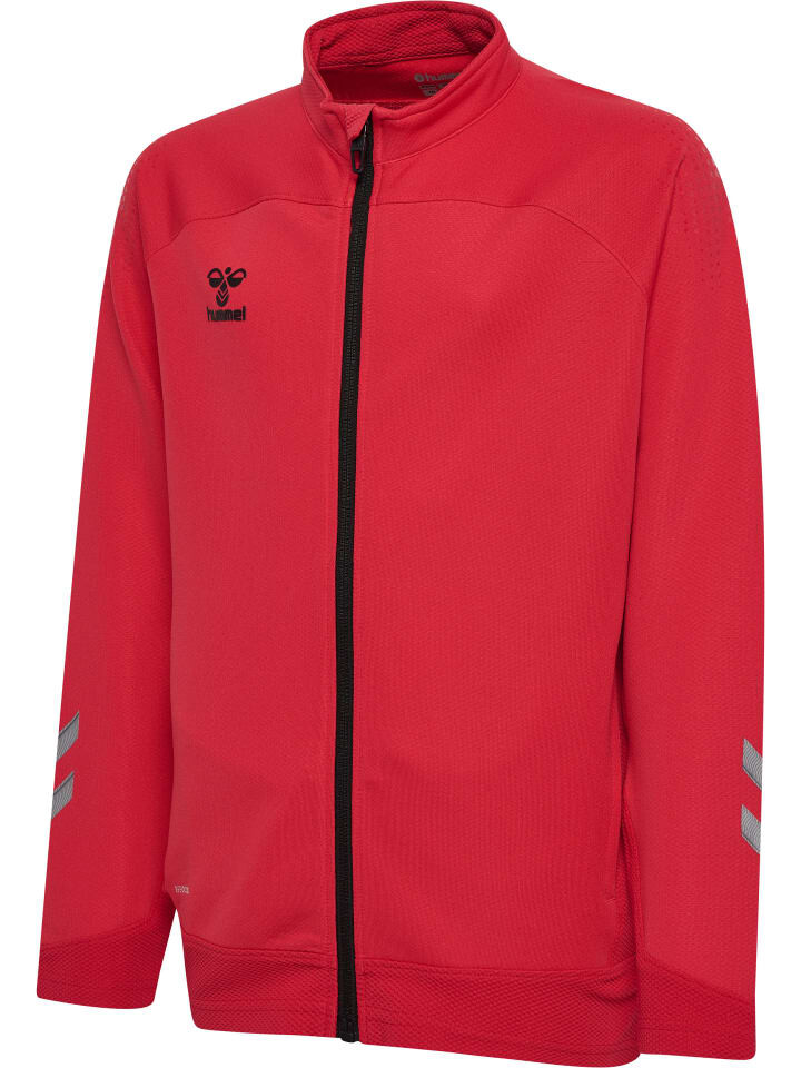 Толстовка Hummel Reißverschluss Jacket Hmllead Multisport Kinder, цвет TRUE RED — фото 4