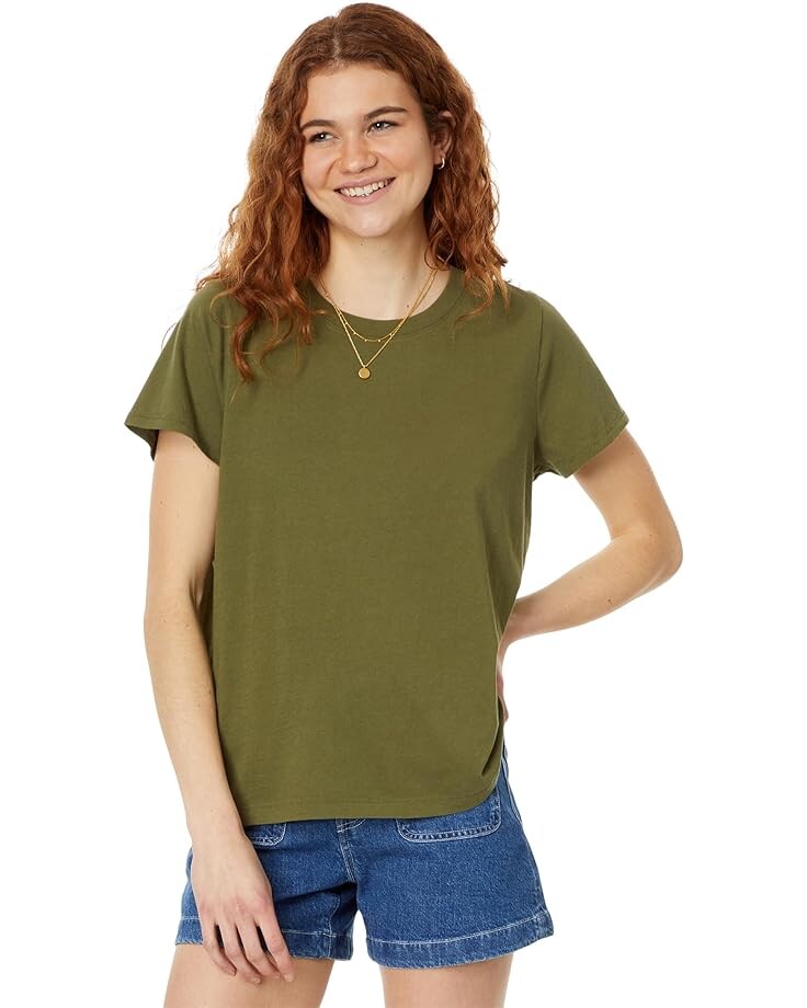 

Футболка Madewell Northside Vintage, цвет Desert Olive