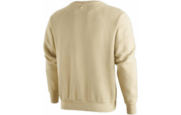 Толстовка Men's Nike NAI-KE Cha Nai-Ke Cha Series Solid Color Round Neck Pullover Sports Team Gold, мультиколор — фото 2