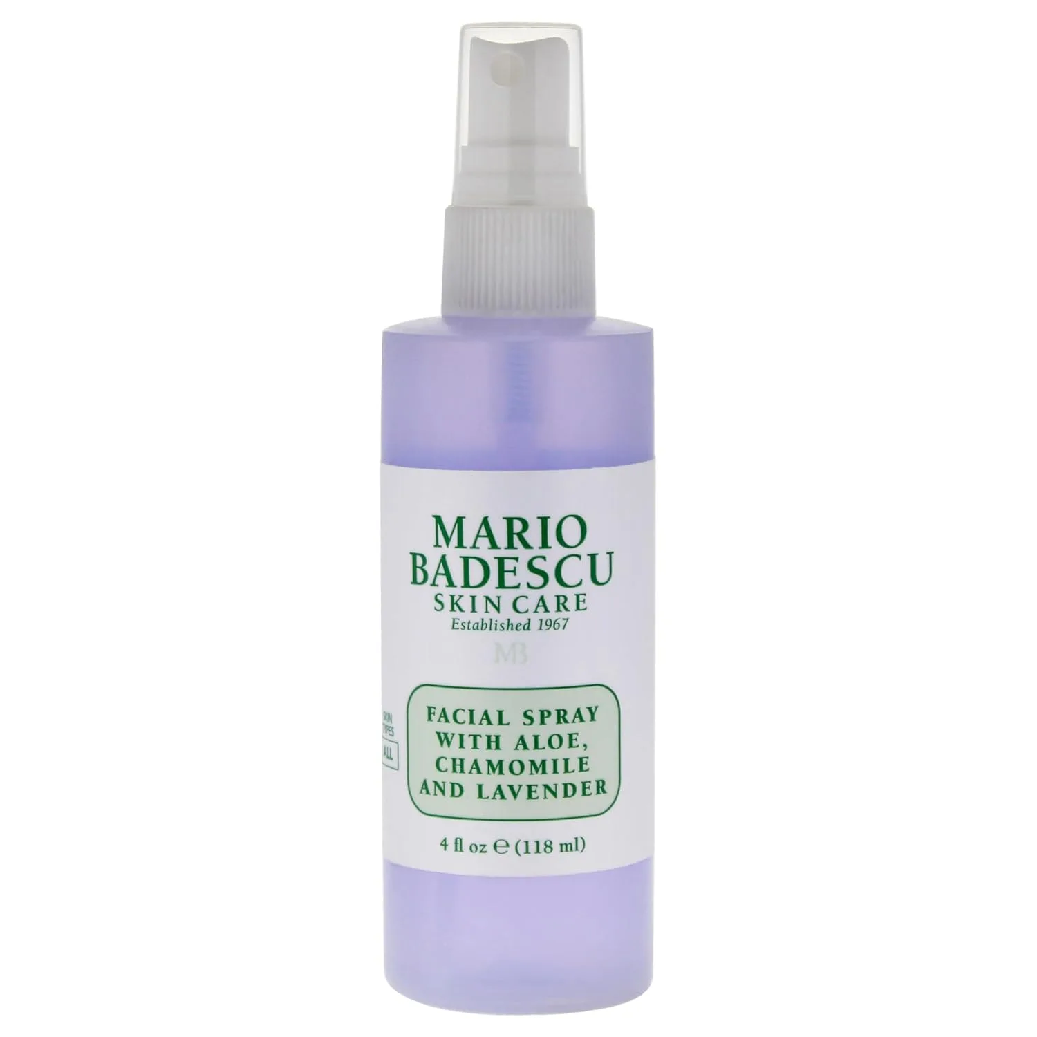 Спрей для лица Mario Badescu с алоэ, ромашкой и лавандой для всех типов кожи | Увлажняющий спрей для лица, восстанавливающий баланс и сияние кожи 113.40 г (1 шт.)