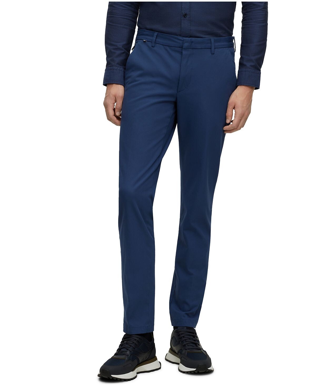 

Мужские эластичные брюки узкого кроя Hugo Boss