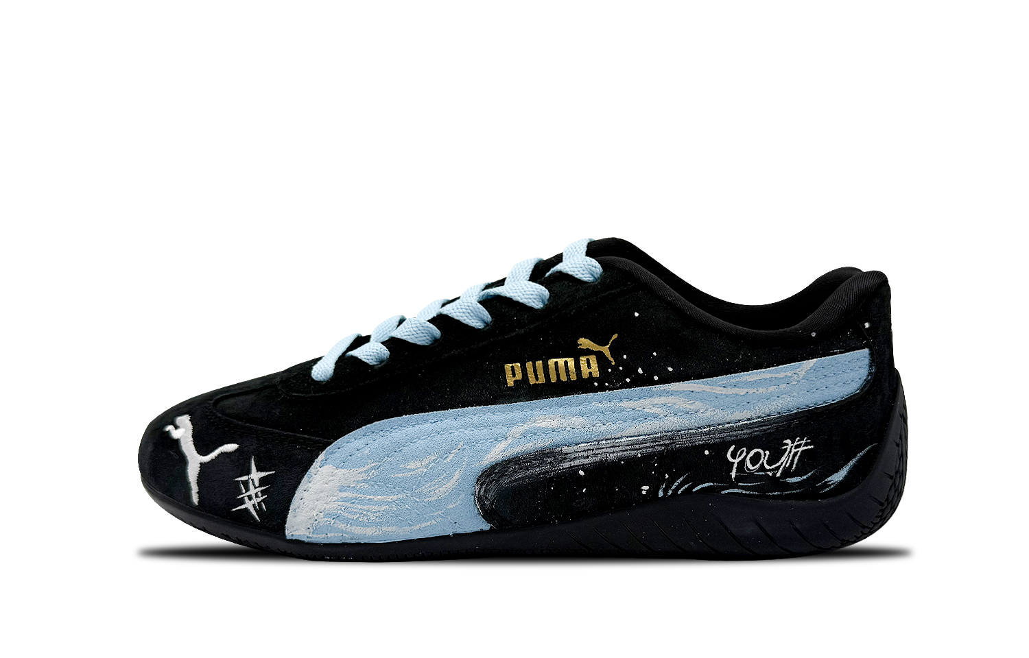 

Speedcat Collection устойчивые к истиранию низкие кеды Unisex PUMA, Lake синий