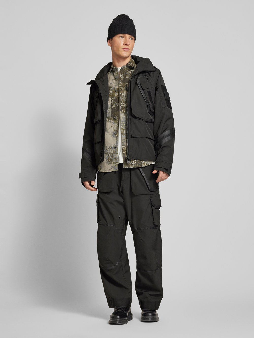 

Куртка с нагрудными карманами G-Star Raw, черный