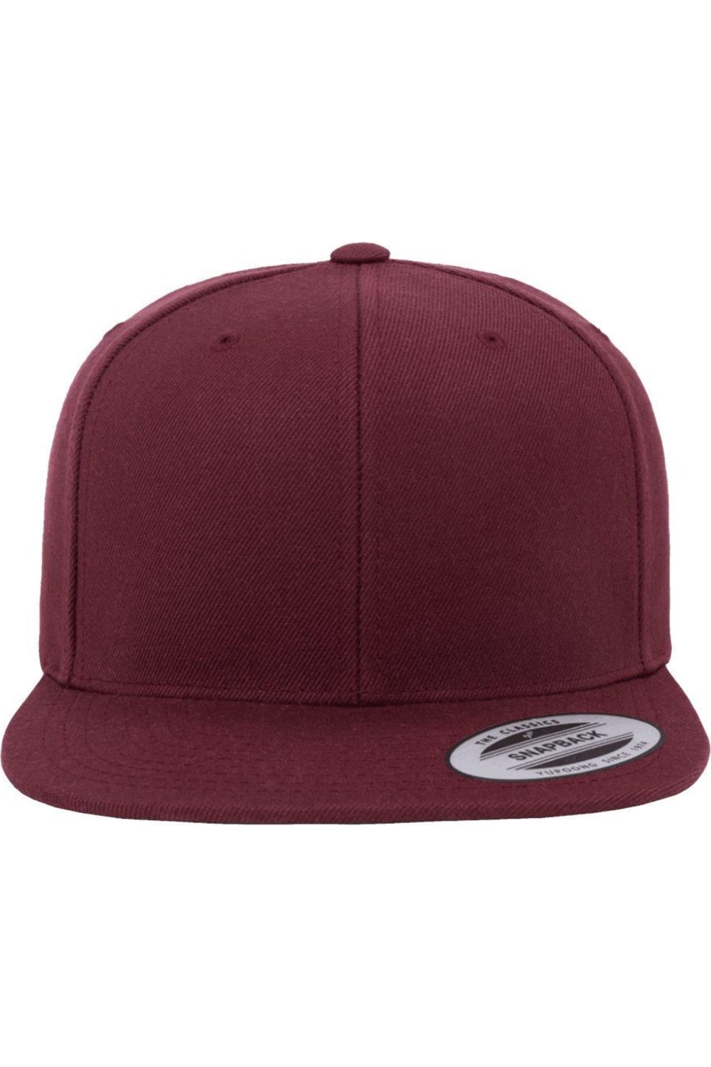 

Кепка с плоским козырьком YP Classics Snapback, бордовый