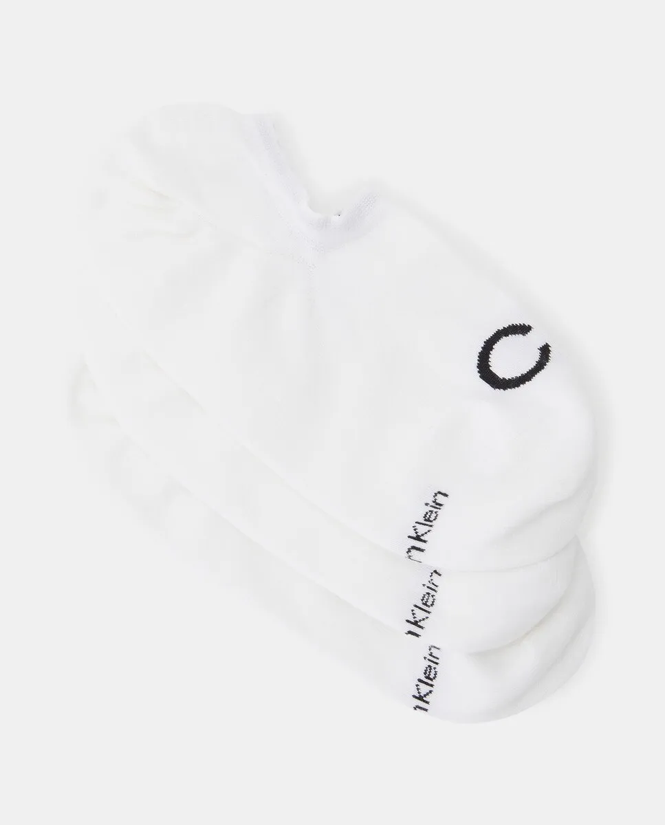 

Набор из трех мужских однотонных мизинцев Calvin Klein, белый