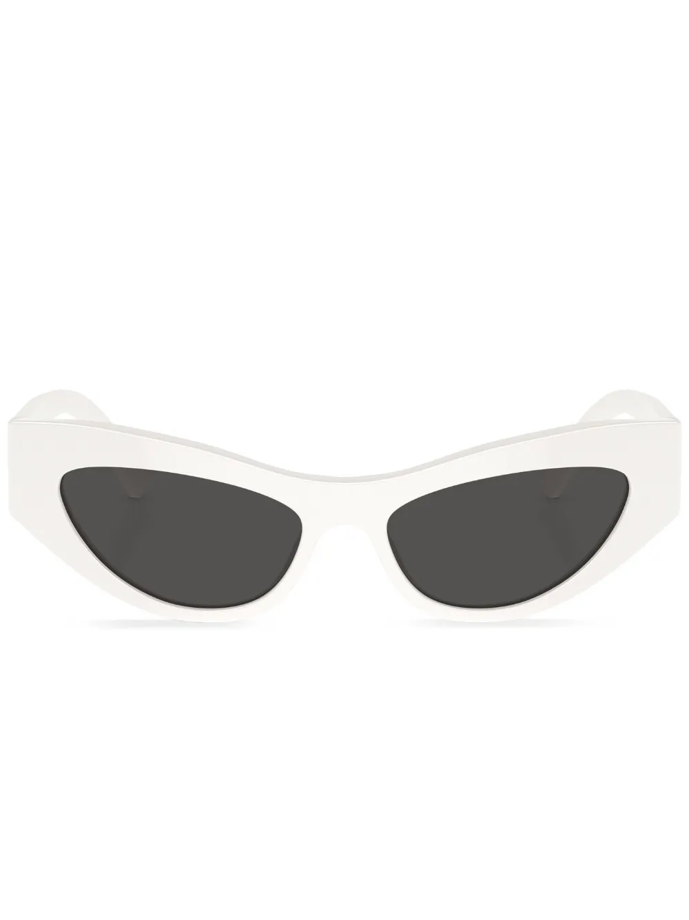 

Солнцезащитные очки в овальной оправе Dolce & Gabbana Eyewear, белый