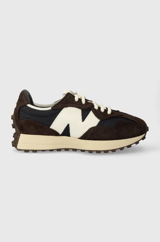 

Кроссовки New Balance 327, коричневый, белый