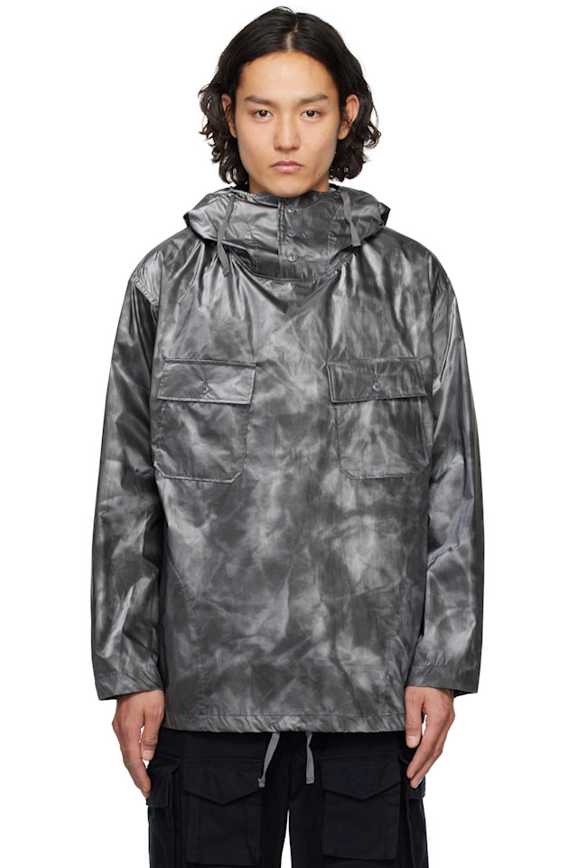 

Капюшон-куртка Engineered Garments, серебряный, Серебристый, Капюшон-куртка Engineered Garments, серебряный