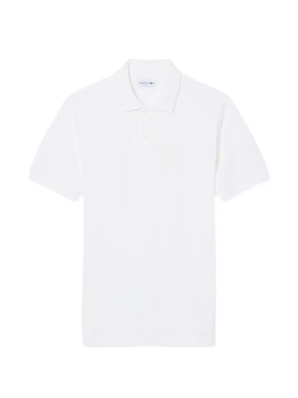 Рубашка-поло с коротким рукавом Lacoste, белый
