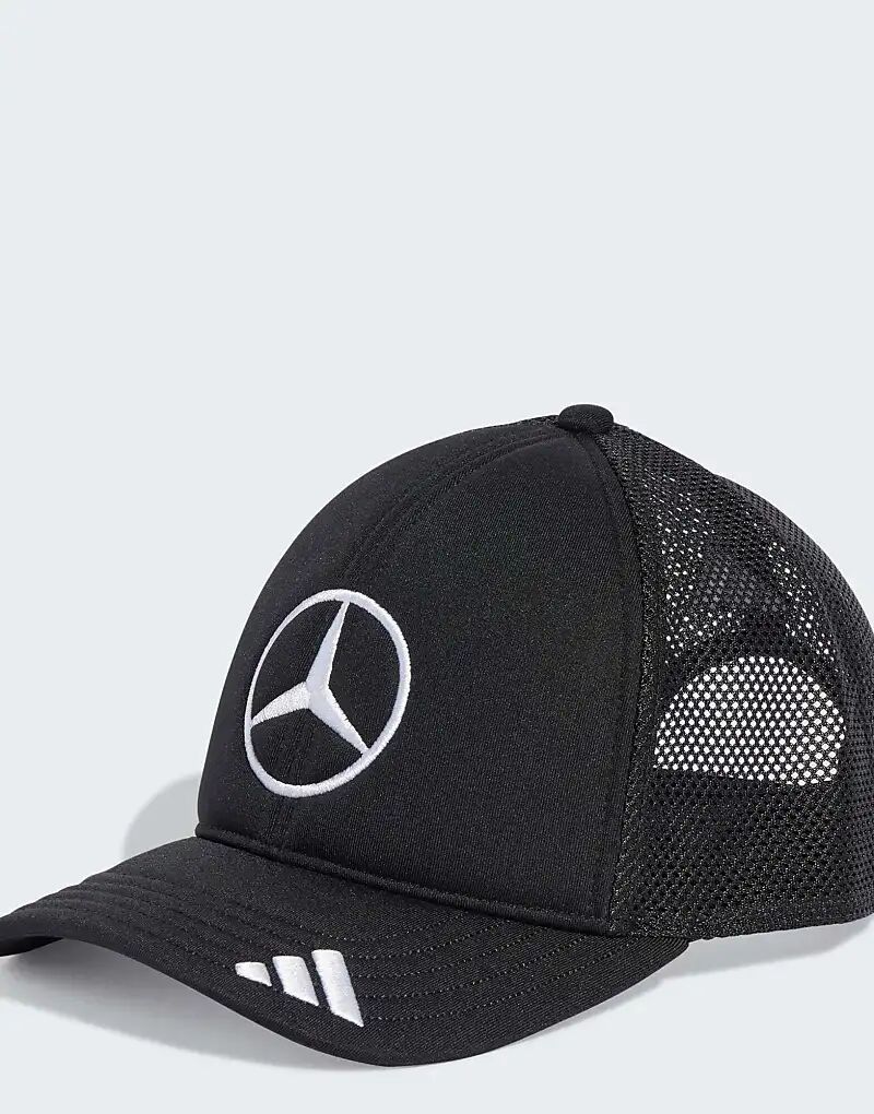 

Кепка adidas Performance Mercedes F1 Trucker черного цвета