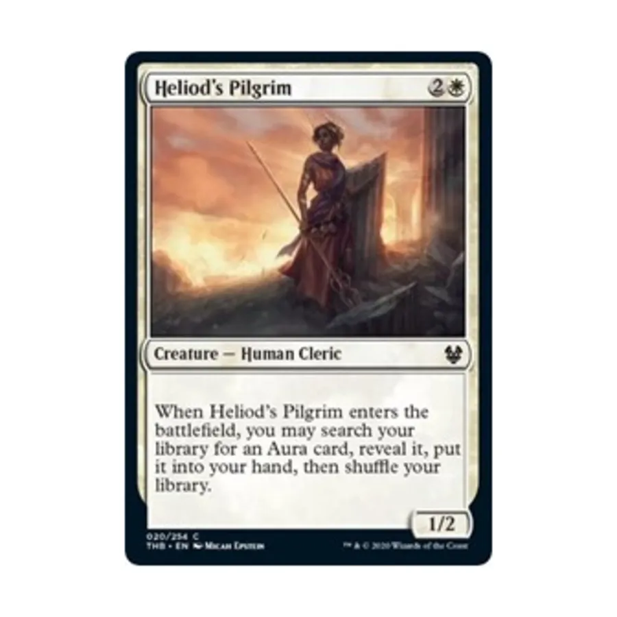 

CCG Паломник Гелиода (клавиша C), MTG - Theros Beyond Death