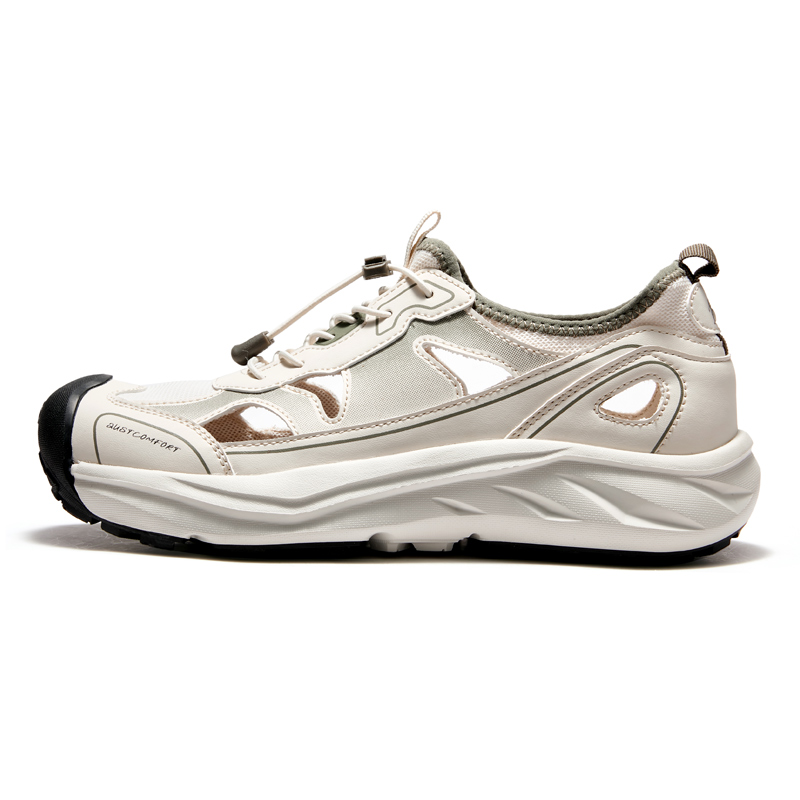 

Дышащие мужские кроссовки для речного треккинга CAMEL, Ecru/Green