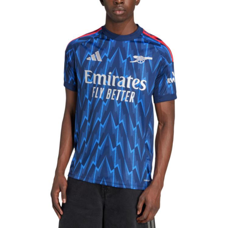 Футболка Arsenal 25/26 Away с доставкой при участии в AdiClub Adidas, темный индиго/светло-серый — фото 3