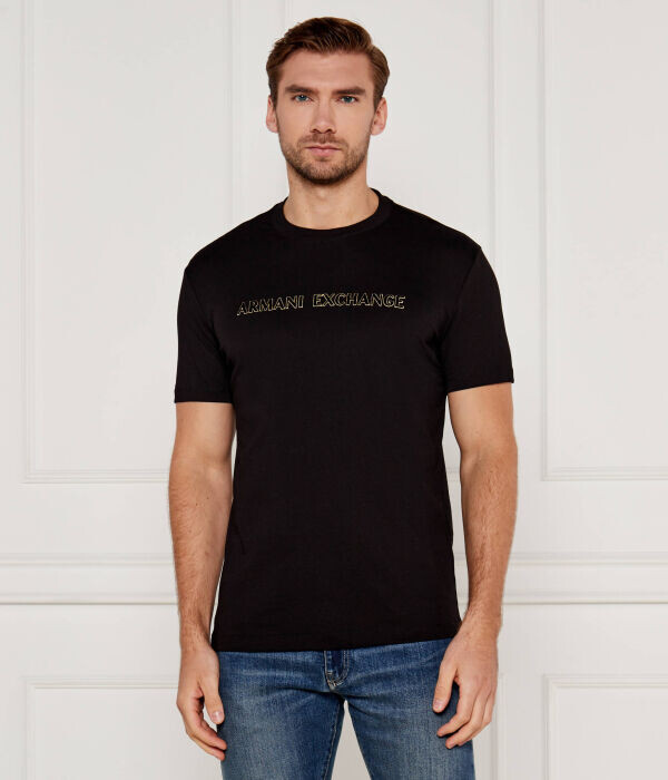 

Футболка Armani Exchange Regular Fit, черный