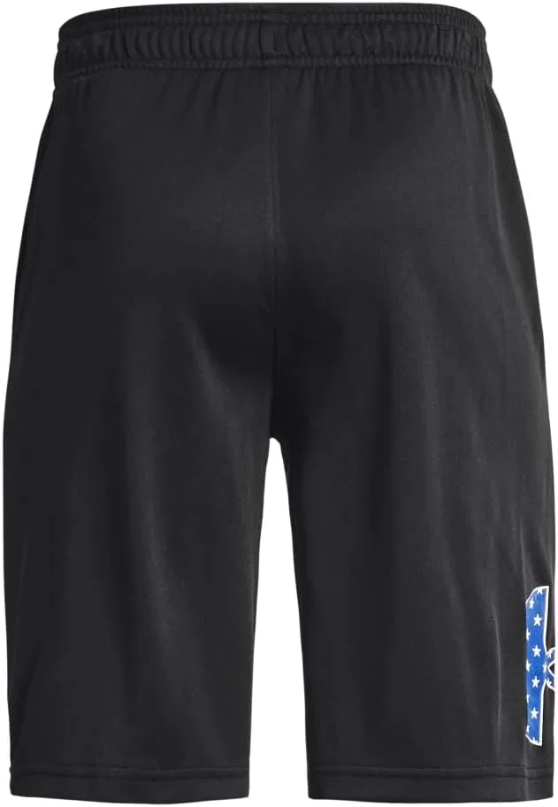 Детские шорты Under Armour Freedom Prototype, (001) Black//White — фото 2