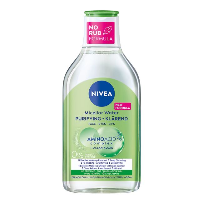 

Очищающая мицеллярная вода Nivea, 400 мл