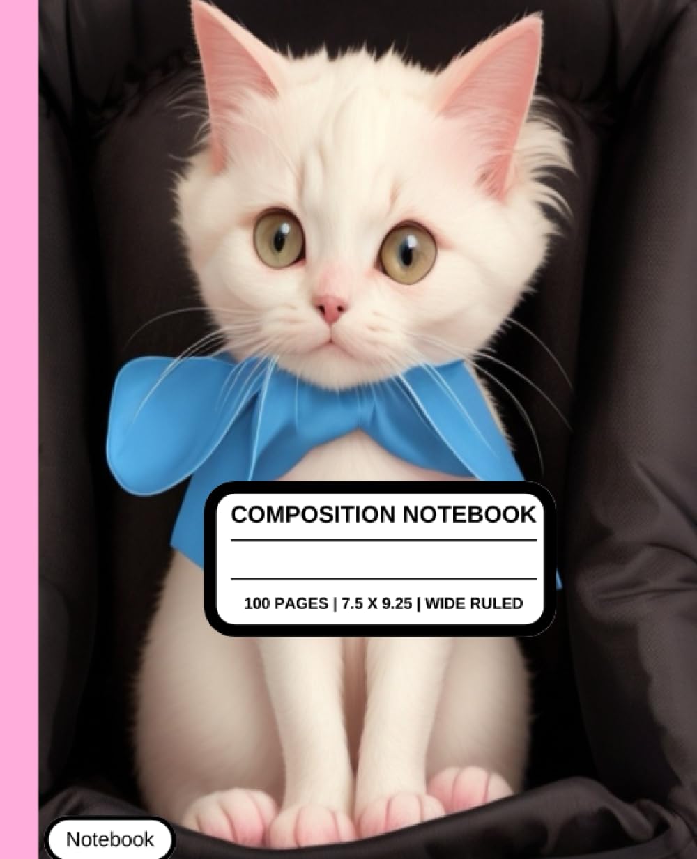 

Cat Composition Notebooks for Creative Kids: 7.5 X 9.25 (100 PAGES), College Ruled Notebook: Notebook Journal For Kids, Teens, Girls, Boys, And Students Cute School Supplies (Independently published)