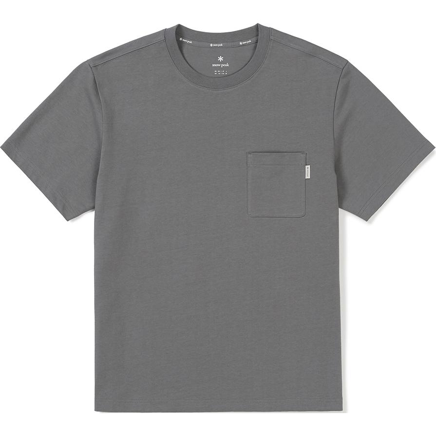 

Мужские футболки с круглым вырезом, средней ценовой категории, другие Snow Peak, темный серый