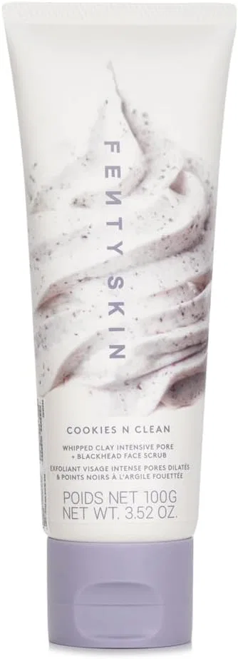 Скраб для лица очищающий Fenty Skin Cookie N Clean Whip Clay Intensive Pore + Blackhead Face Scrub, 3.52 унции
