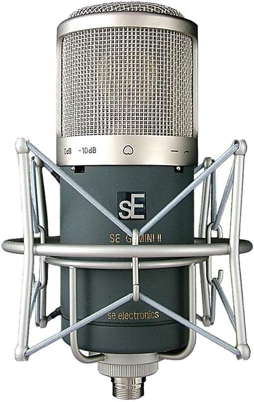 

Конденсаторный микрофон sE Electronics Gemini II Dual-Tube Large Diaphragm Cardioid Condenser Microphone