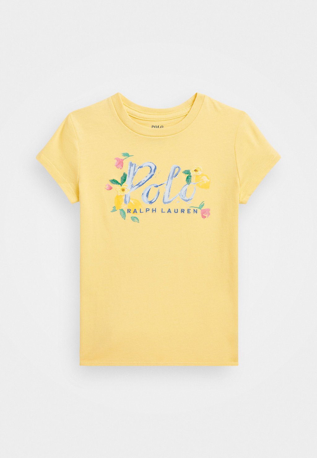 

Футболка с принтом LOGO COTTON JERSEY TEE Polo Ralph Lauren, желтый