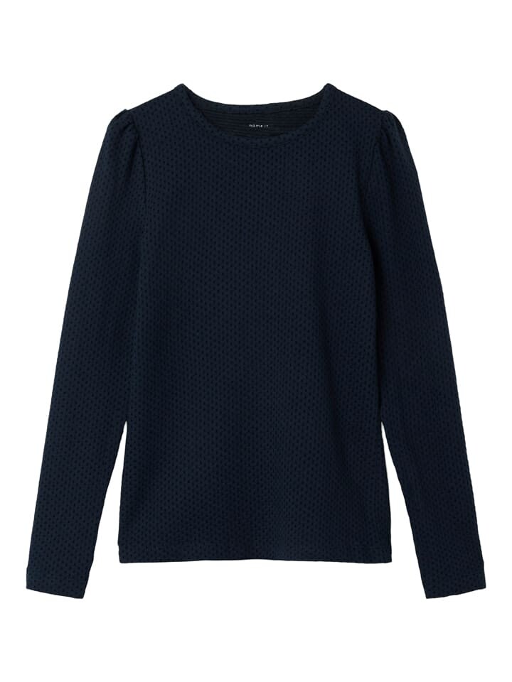 

Лонгслив name it Longsleeve, цвет Dunkelblau/Schwarz