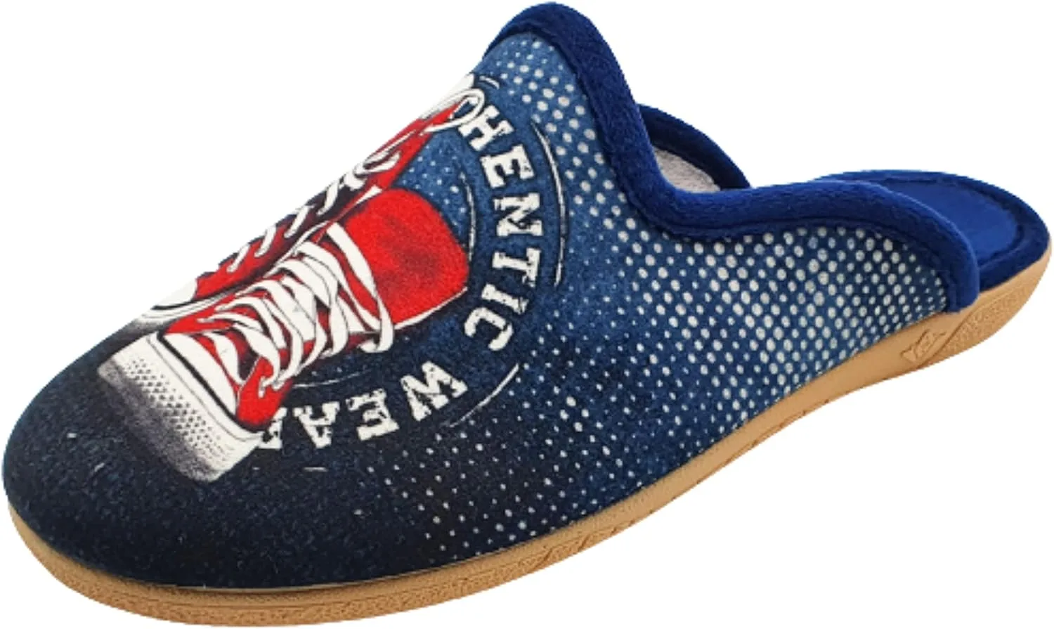Домашние тапочки Alberola Light Sole Chucks Schuhkonig, синий