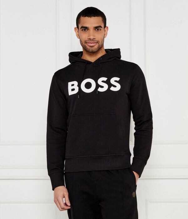 

Толстовка Boss Orange Webasic Relaxed Fit, черный