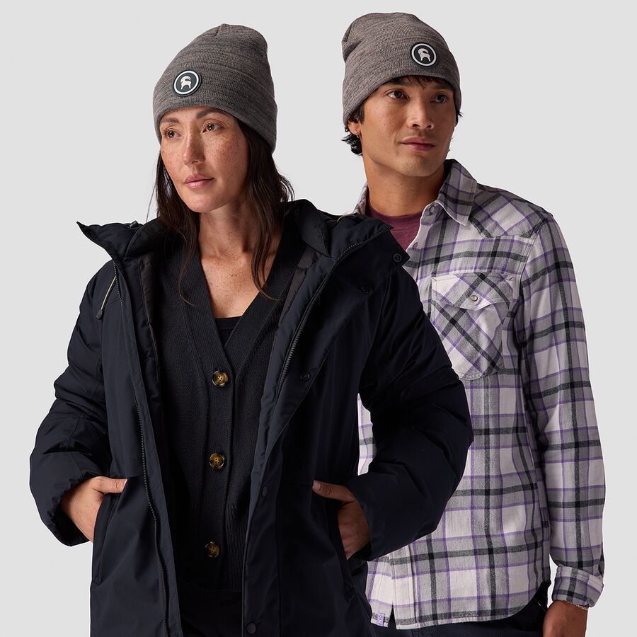 

Шапка Backcountry Patch Goat Backcountry, Heather Goat Gray