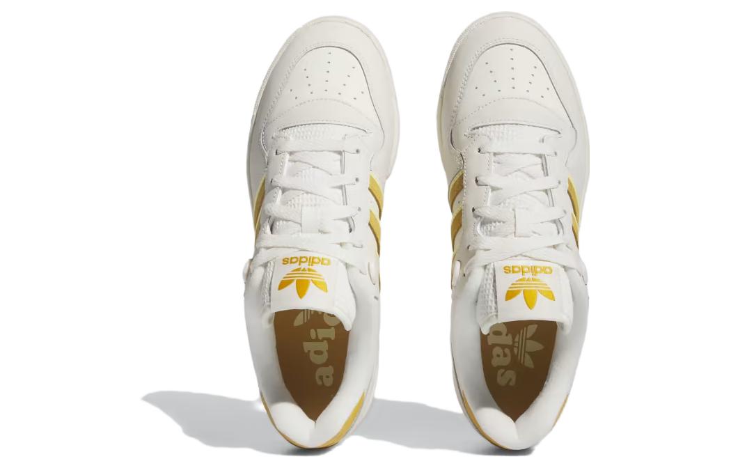 Adidas Rivalry Low 'Cloud White Preloved Yellow' Adidas Originals, Белый Желтый — фото 4