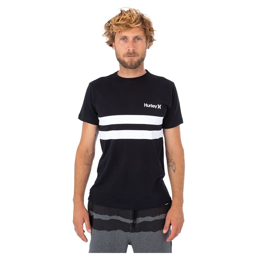

Футболка с коротким рукавом Hurley Oceancare Block Party, черный