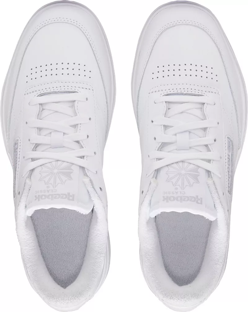 Женские двойные кроссовки Reebok Club C, белый — фото 2