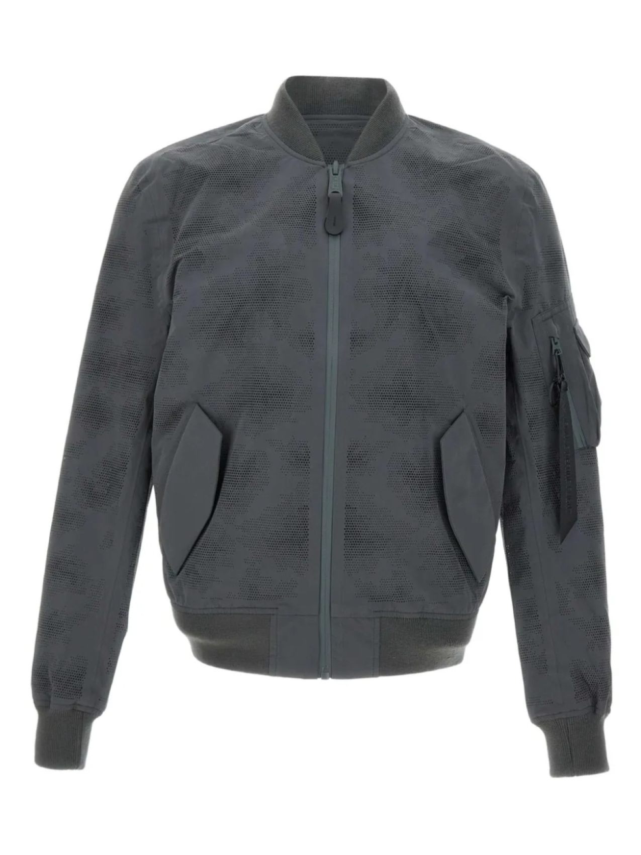 

Куртка-бомбер Alpha Industries, серый