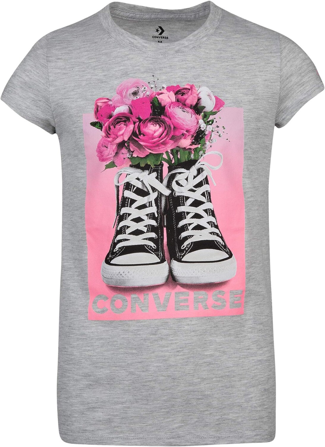 

Футболка Converse Sneaker Vase Tee, цвет Lunar Rock Heather