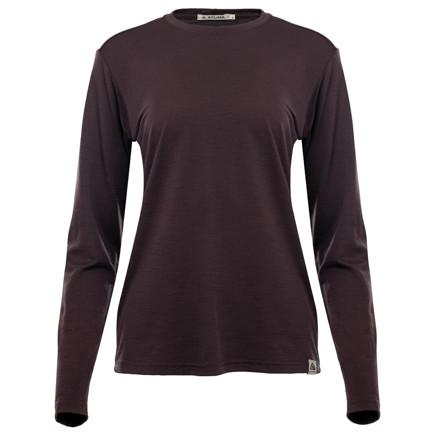 

Рубашка из мериноса Aclima Lightwool 180 Crewneck, цвет Chocolate Plum