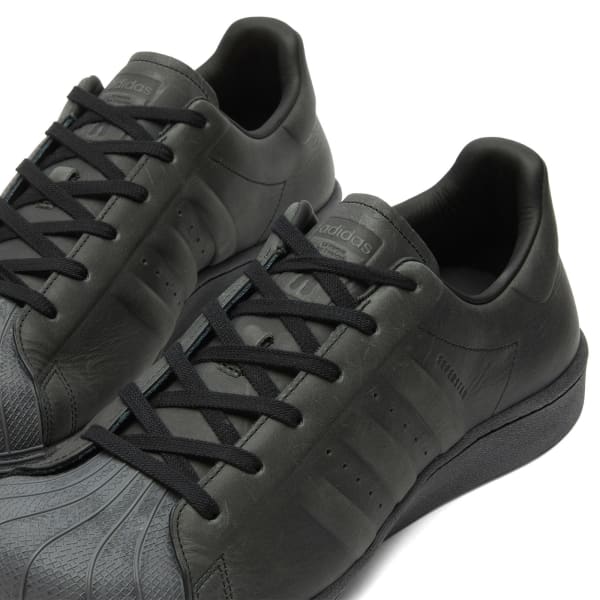 Кроссовки Avavav Superstar Vacuum Lea Adidas, carbon & серый five — фото 4