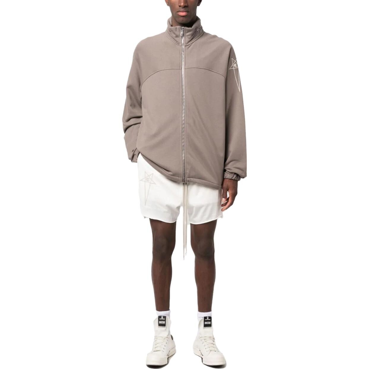 Толстовка мужская коричневая Rick Owens, коричневый — фото 2
