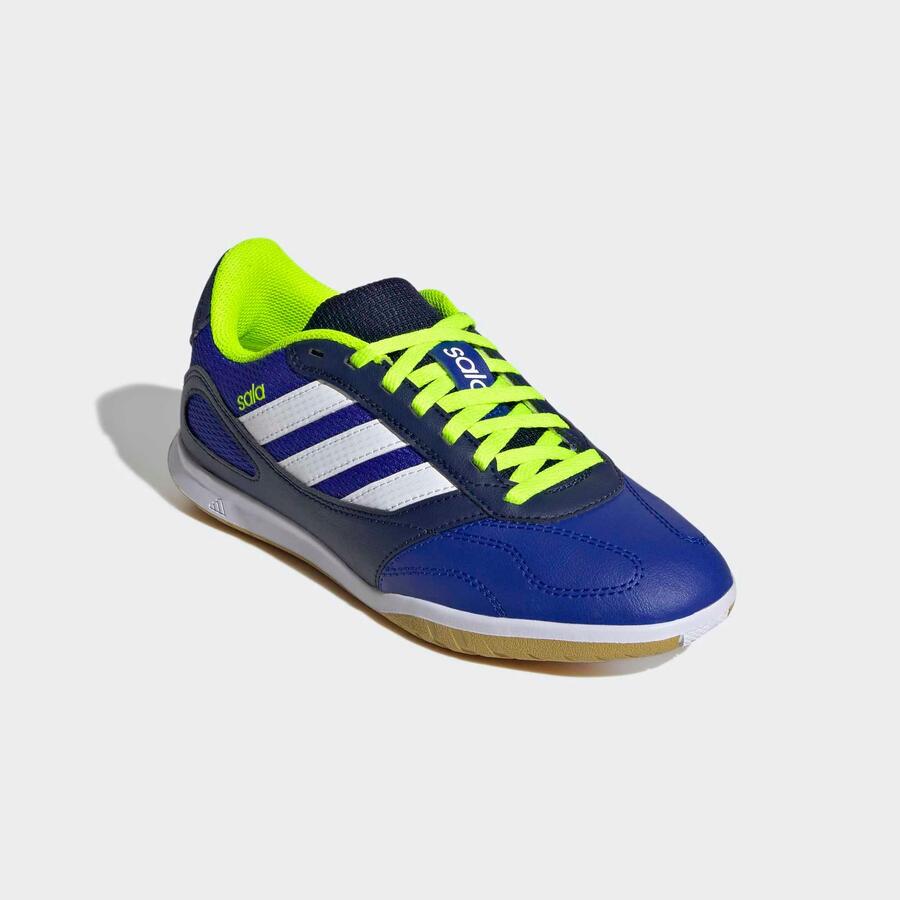 Детские бутсы для мини-футбола ADIDAS Super Sala, для зала, черные — фото 2