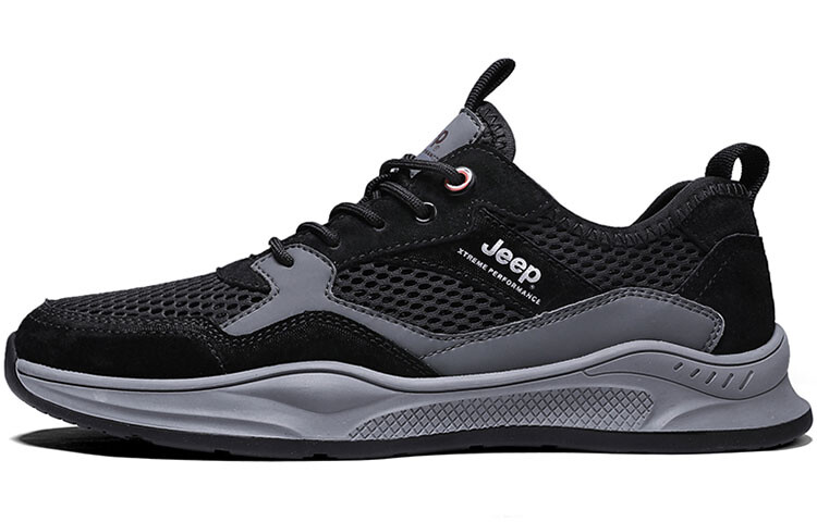 

Кроссовки Jeep Lifestyle Shoes Men Low-top Black/grey, черный