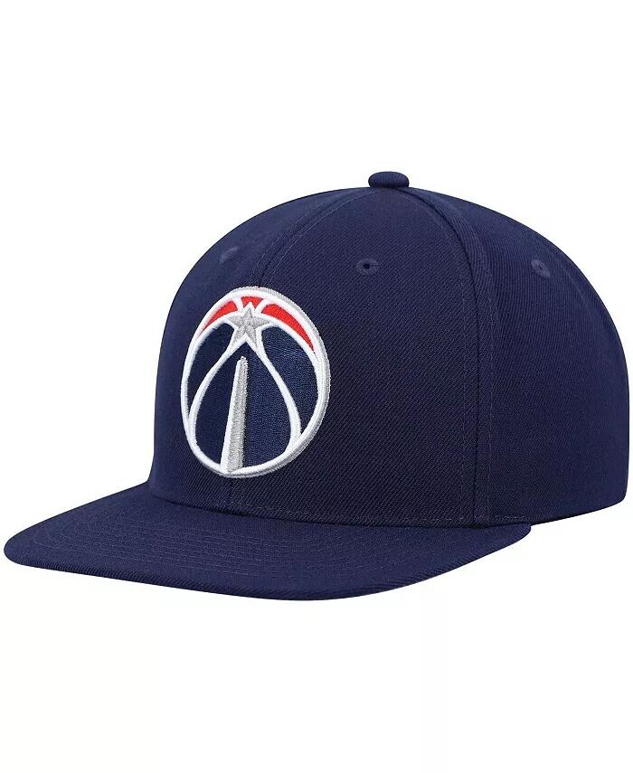 

Мужская темно-синяя кепка Washington Wizards Ground 2.0 Snapback Mitchell & Ness