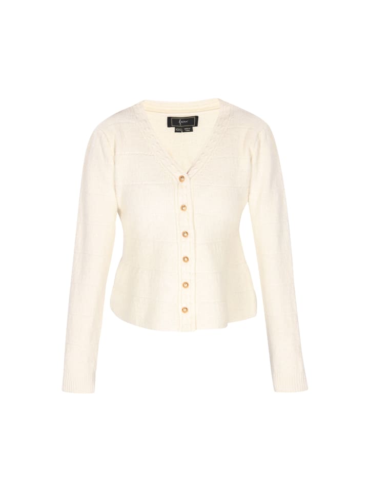 

Faina Женский кардиган кремового цвета