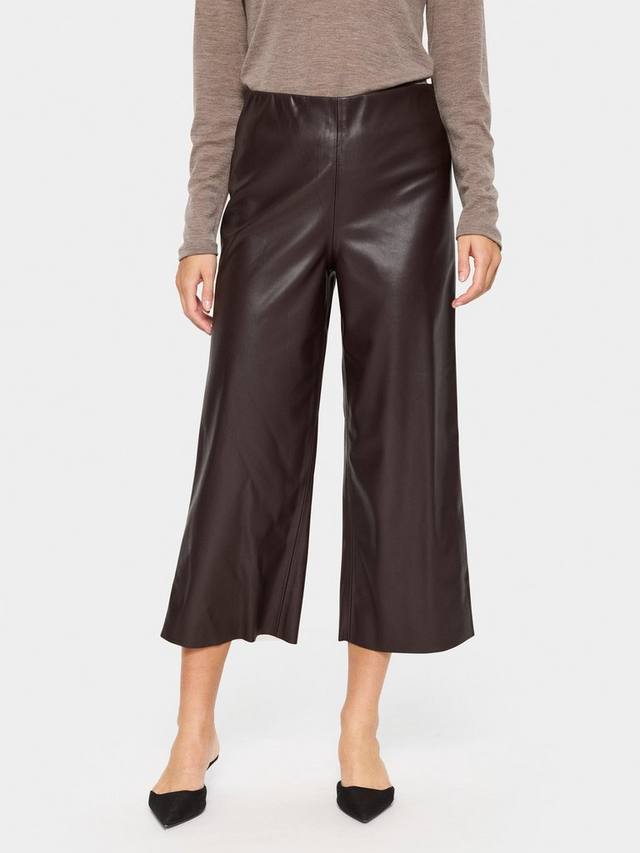 

Брюки из искусственной кожи dowie Saint Tropez, цвет Rain Drum