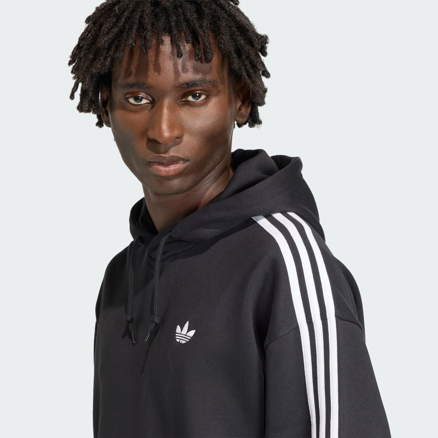 Adidas Originals Толстовка 'Adicolor Classic' в черном цвете — фото 4