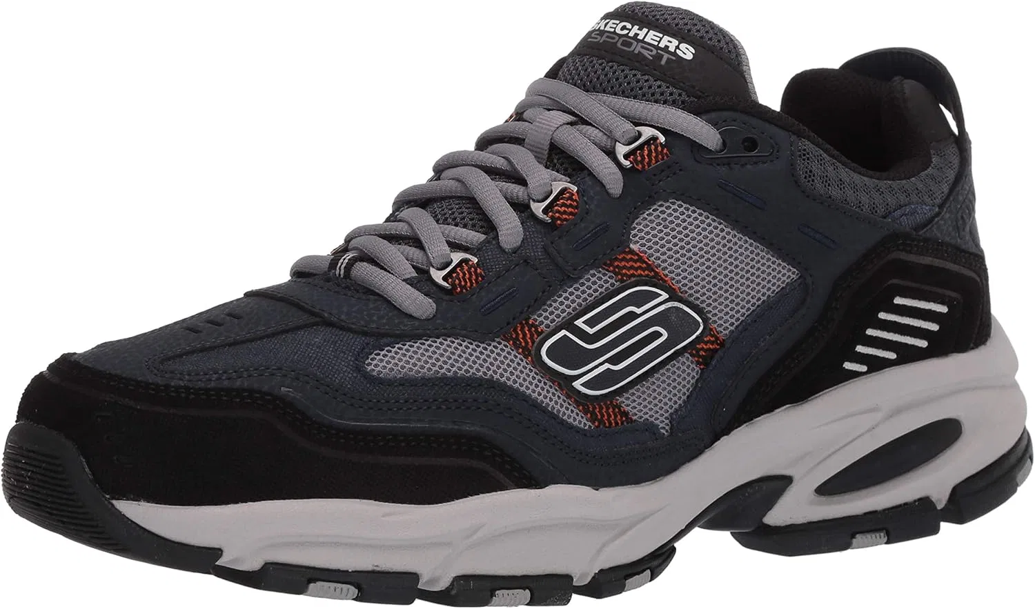 Туфли Skechers Men's Vigor 2.0 Nanobet Oxford, Navy Grey