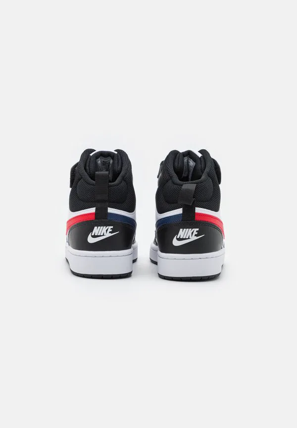 Высокие кроссовки Nike Sportswear, White/University Red/White/Black/Light Stone — фото 3