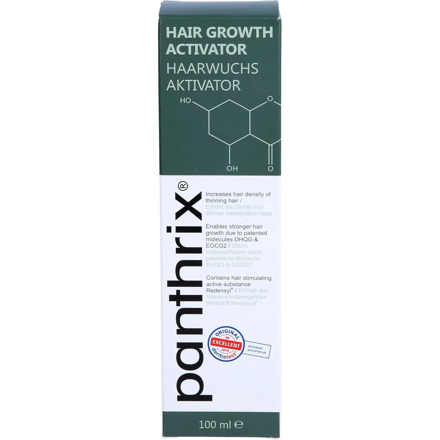 Активатор роста волос Panthrix для мужчин и женщин, 100 мл Unbekkant
