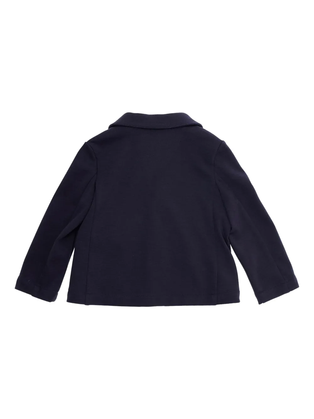 Блейзер с вышитым логотипом и двумя пуговицами Emporio Armani Kids, синий — фото 2