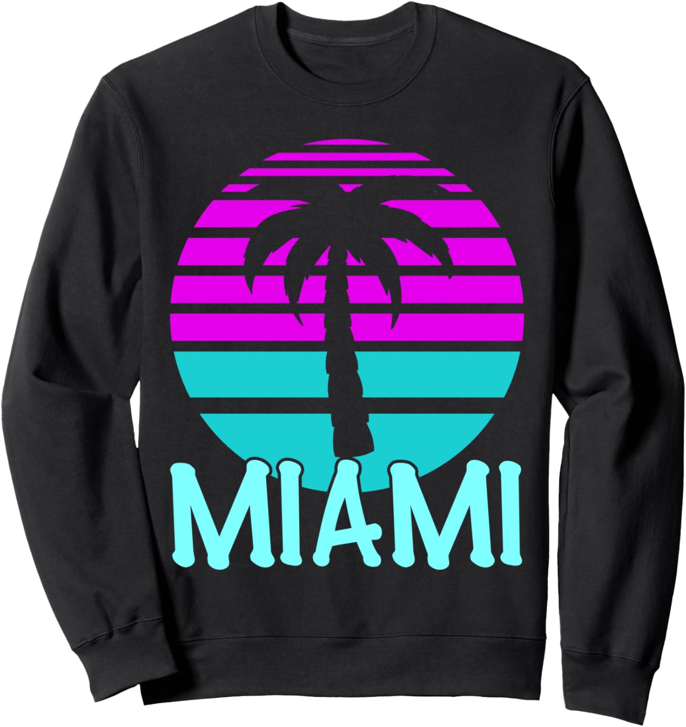 

Толстовка в стиле ар-деко Майами Miami Beach Gifts Travel Tourist, черный